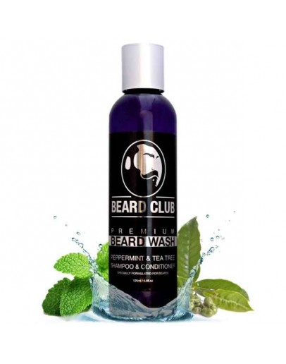 Beard Shampoo Beard Wash 100 % natural (125 ml) (Refurbished A+)