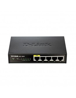 Desktop Switch D-Link DES-1005P 4 x RJ45 1 x PoE