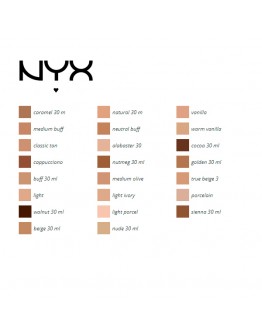 Liquid Make Up Base Can't Stop Won't Stop NYX (30 ml)