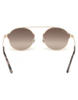 Unisex Sunglasses WEB EYEWEAR Brown Golden (ø 58 mm)