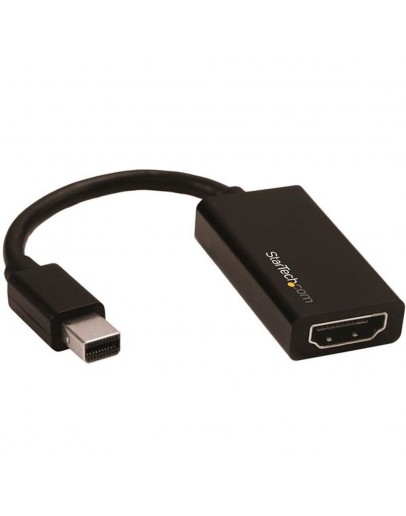 Mini DisplayPort to HDMI Adapter Startech MDP2HD4K60S          4K Ultra HD Black