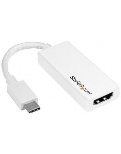 USB C to HDMI Adapter Startech CDP2HD4K60W          White