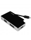 USB C to VGA/HDMI/DVI Adapter Startech CDPVGDVHDB           Silver