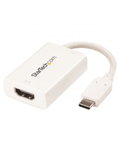 USB C to HDMI Adapter Startech CDP2HDUCPW           White