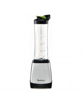 Cup Blender Smoothie & Twist Moulinex LM1A0D10 0,6 L 300W Stainless steel