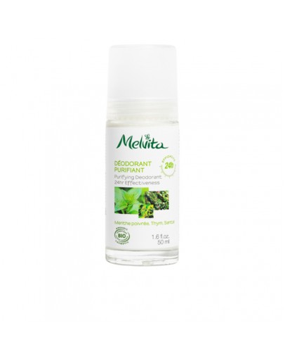 Roll-On Deodorant Melvita Huilles Essentielles (50 ml)