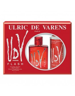 Men's Perfume Set UDV Flash  Ulric De Varens EDT (2 pcs)