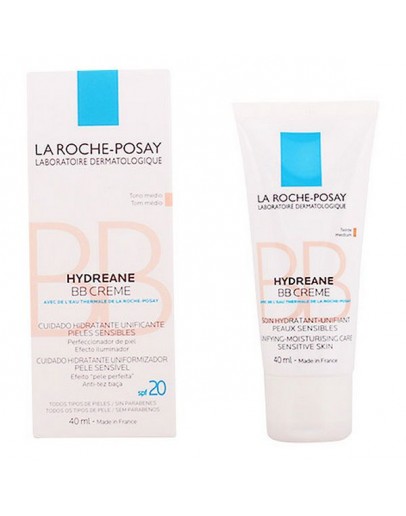 Make-up Effect Hydrating Cream La Roche Posay Hydreane Light Tone Spf 20 (40 ml)