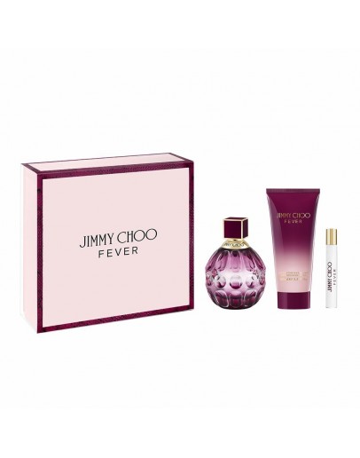 Women's Perfume Set Jimmy Choo Fever (3 pcs)