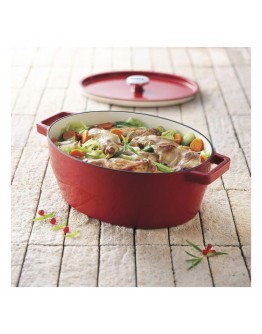 Casserole with lid Pyrex Slow Cook Cast Iron