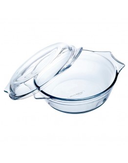 Casserole with glass lid Ô Cuisine Glass