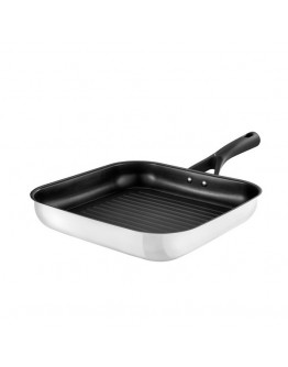 Grill pan Pyrex EXPERT Stainless steel (28 cm)