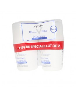 Roll-On Deodorant 24h Vichy 35779 (40 ml x 2)