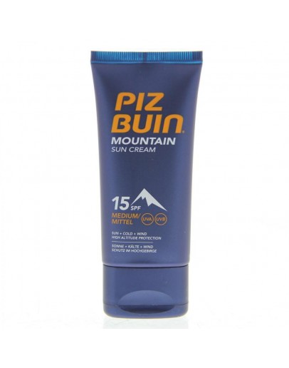 Sun Block Mountain Piz Buin Spf 15 (50 ml)