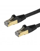 UTP Category 6 Rigid Network Cable Startech 6ASPAT150CMBK        1,5 m Black