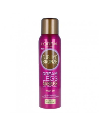 Self-Tanning Spray Sublime Bronze Dream Legs L'Oreal Make Up (150 ml)