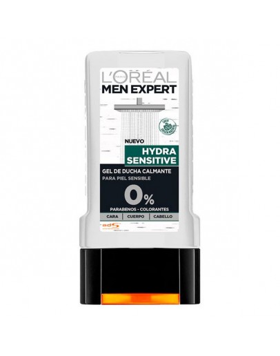 Gel Men Expert Hydra Sensitive L'Oréal Paris (300 ml) (Refurbished A+)