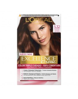 Permanent Dye Excellence L'Oréal Paris 5.32 Brown