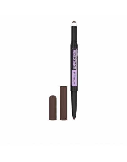 Eyebrow Pencil Maybelline Express Brow Satin Duo 04 Dark Brown