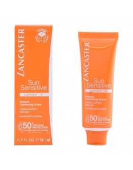 Facial Sun Cream Sun Sensitive Lancaster Spf 50 (50 ml)