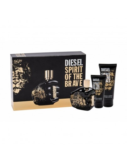 Men's Perfume Set Spirit Of The Brave Diesel (3 pcs)