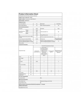 Combined fridge Hisense Stainless steel (200 x 60 cm)