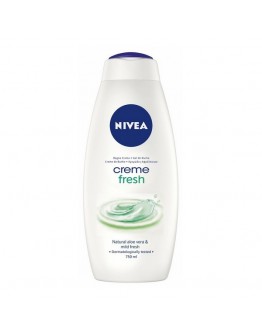 Bath Gel Creme Fresh Aloe Nivea (750 ml)