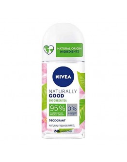 Roll-On Deodorant Naturally Good Nivea Green Tea (50 ml)