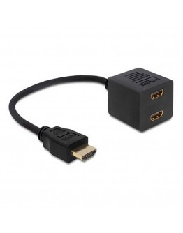 HDMI Adapter DELOCK 65226 Black