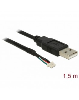 USB Adaptor DELOCK USB 2.0 A M / 5 pin V5 1.5m