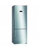 Combined fridge BOSCH Stainless steel (203 x 70 cm)