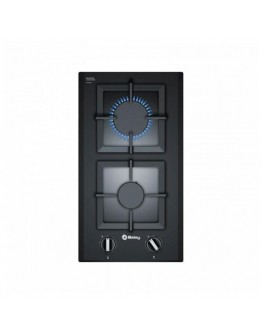 Gas Hob Balay 3ETG632HB (30 cm) Black (2 Stoves)