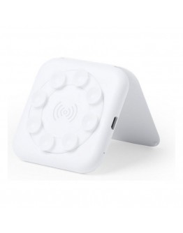 Wireless Charger with Suction Pads and Mobile Holder White 146262