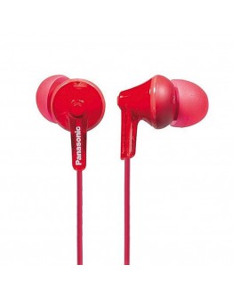 Headphones Panasonic RP-HJE125E in-ear Red