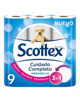 Toilet Roll Scottex (9 uds)