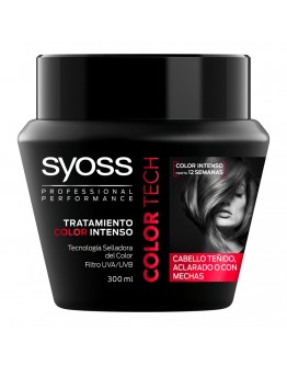 Nourishing Hair Mask Color Tech Syoss Intenso (300 ml)