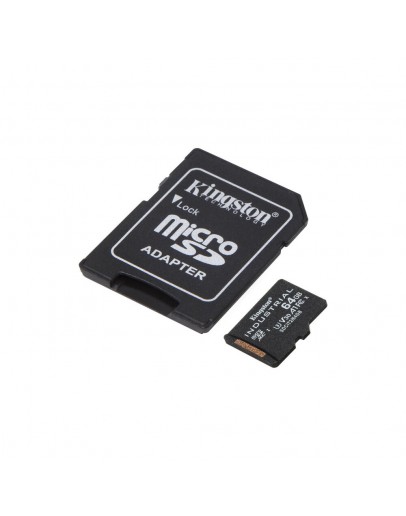 Micro SD Memory Card with Adaptor Kingston SDCIT2 64 GB