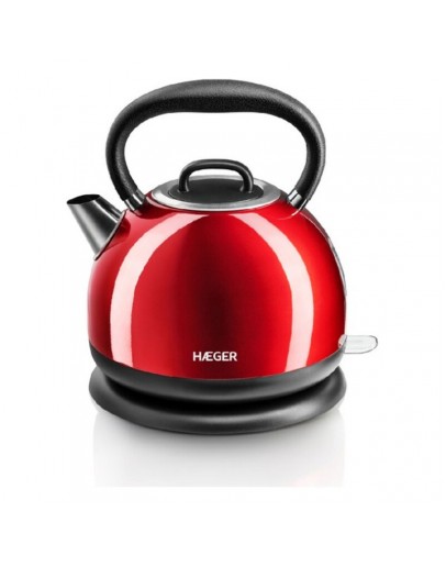 Water Kettle and Electric Teakettle Haeger Red Cherry 2200 W 1,7 L