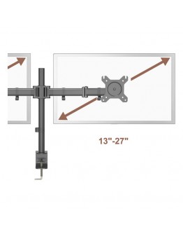 TV Mount Haeger Dual Tilt & Swivel 13" - 27"