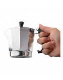 Italian Coffee Pot Haeger Moka Aluminium