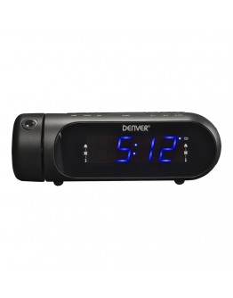 Clock-Radio FM Denver Electronics CPR-700 Black