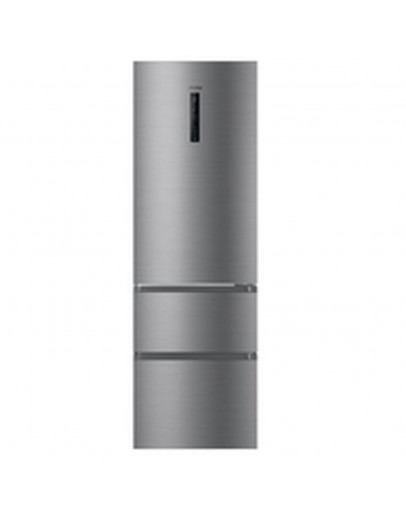 Combined fridge Haier HTR3619FNMN Stainless steel (190 x 60 cm)