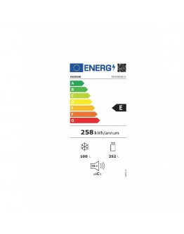 Combined fridge Hisense Stainless steel (201 x 60 cm)