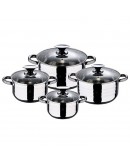 Cookware San Ignacio Hita Stainless steel Silver (8 pcs)