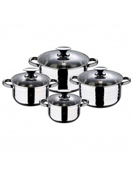 Cookware San Ignacio Hita Stainless steel Silver (8 pcs)