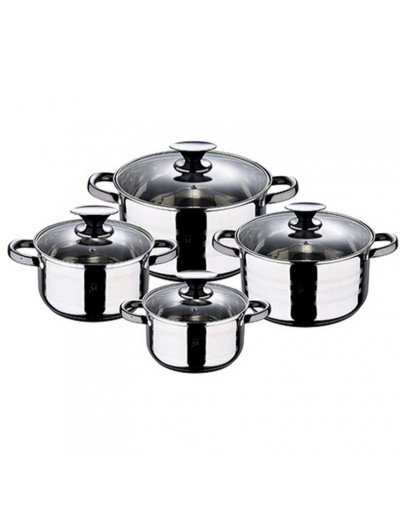 Cookware San Ignacio Hita Stainless steel Silver (8 pcs)