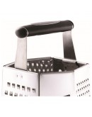 Multi-purpose grater Renberg 6 sides Black Stainless steel (22,8 cm)