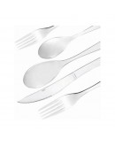 Cutlery Bergner Pisa Stainless steel Silver (30 pcs)