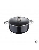 Casserole Pixel Black Stainless steel Toughened aluminium