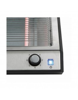 Toaster Masterpro Silver Black 700W (20 x 25 cm)